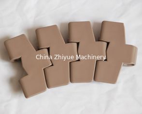 LF880TAB-RT-K325 FLAT TOP PLASTIC CHAIN SIDE FLEXING PLATE TOP CHAINS ACETAL BROWN MATERIALS
