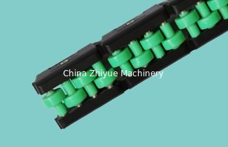 CURVED SECTIONS AND FLEXIBLE ROLLER GUIDE ROLLER GUARDS WITH STINLESS STEEL PROFILES