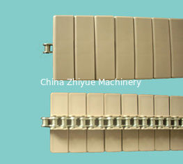 SS843-k137  Straight running plastic plate top conveyor chains stainless steel base link chains pitch 12.7mm