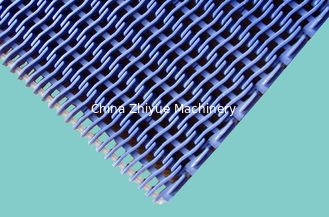 ZY2400FG Radius conveyor belt flush grid food grade side flex modular belts plastic conveyor modular belts