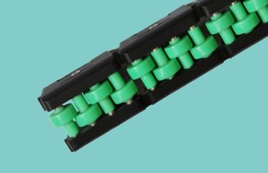 CURVED SECTIONS AND FLEXIBLE ROLLER GUIDE ROLLER GUARDS WITH STINLESS STEEL PROFILES