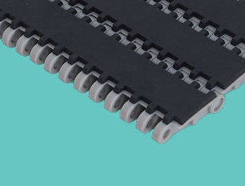 ZY900FT-R2 Plastic flat top food grade modular belt rubber friction top conveyor belts