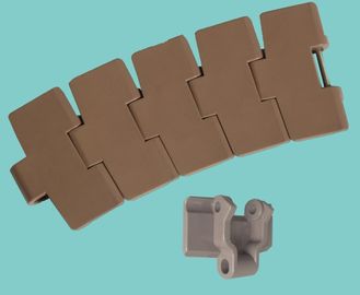 plastic flat top conveyor chains LF880-K325/LF880-K450 PLASTIC BEVEL SLAT TOP CONVEYOR CHAINS