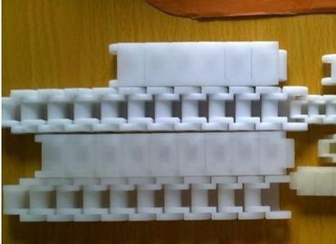 60P engineering plastic roller chains for bottle industry silence transimission chains materials POM white color
