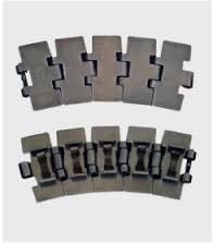SS881 FLAT TOP SS CHAINS RADIUS CONVEYOR SLAT TOP STAINLESS STEEL CHAINS FOR FOOD BEVERAGE LINES