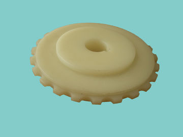 ZY800FT FLAT TOP MODULAR BELTS DRIVE SPROCKET MACHINED DRIVE WHEELS REINFORCED POLYAMIDE WHITE COLORS