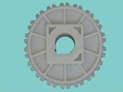 ZY2400FG SIDE FLEX CONVEYOR BELT SPROCKETS S2400 FLUSH GRID MODULAR BELTS WHEELS MOULDED NYLON SPROCKETS