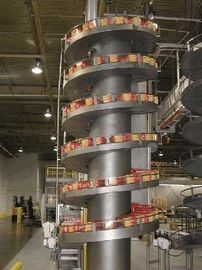 Spiral conveyor screw conveyors elevator conveyor automatic systems for coolling food line