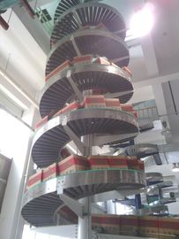 Spiral conveyor screw conveyors elevator conveyor automatic systems for coolling food line