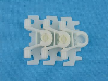 FLEXIBLE CONVEYOR CHAINS PLASTIC PLAIN FLEXIBLE CONVEYOR TOP CHAINS XL103 ACETAL WHITE