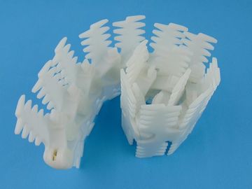 FLEXIBLE CONVEYOR CHAINS PLASTIC PLAIN FLEXIBLE CONVEYOR TOP CHAINS XL103 ACETAL WHITE