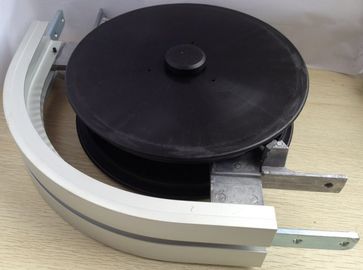 105mm Horizontal wheel bends corners wheels conveyor bending curves for flexible conveyor system