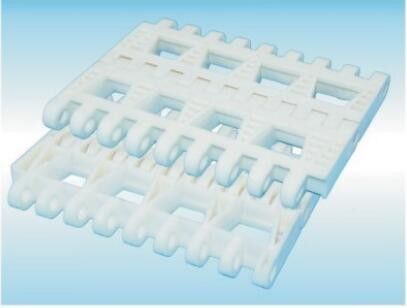 ZY8000FG-3 unichains OPB 4V-36% maximum airflow plastic conveyor modular belt flush grid belt